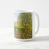 Mooi Uitzicht groot Koffiemok (Voorkant rechts)