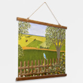 Mooi Uitzicht Hangend Wandkleed (Gebogen)