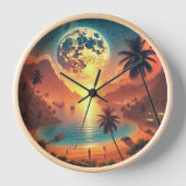 Mooi uitzicht op het strand (Voorkant)