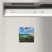 Mooi Uitzicht Schilderachtig Tropische Seychellen Magneet (Insitu (Vaatwasser))