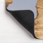 Mooi Uitzicht van de oude grote sfinx in Egypte Muismat (Hoek)