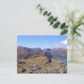 Mooi uitzicht van Hallin Fell Cumbria Briefkaart (Staand voorkant)