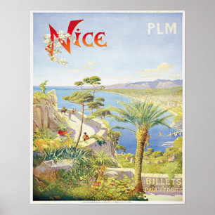 Mooi Uitzicht van Nice Frankrijk Poster