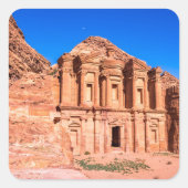 Mooi uitzicht van Petra Vierkante Sticker (Voorkant)