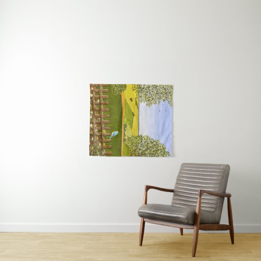 Mooi Uitzicht Wandkleed (In Situ (horizontaal))