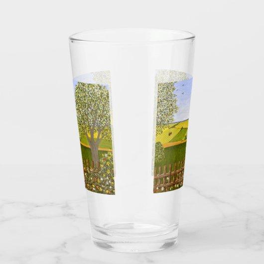 Mooi Uitzicht wit Glas (Rechts)