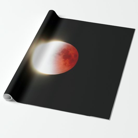 Mooi universum cadeaupapier (Uitgerold)