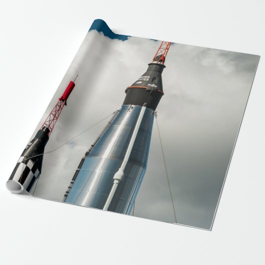 Mooi universum cadeaupapier (Uitgerold)