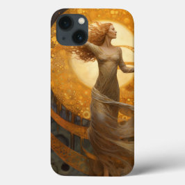 Mooi universum fantasie meisje Case-Mate iPhone case