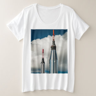 Mooi universum grote maat t-shirt