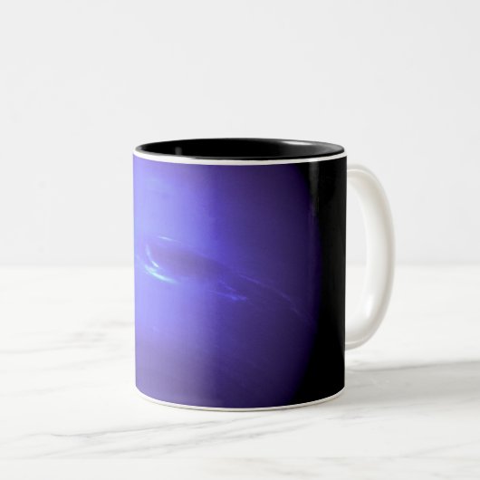 Mooi universum tweekleurige koffiemok (Voorkant rechts)