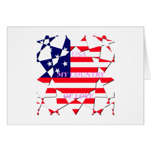 Mooi USA Flag Motief ontwerp