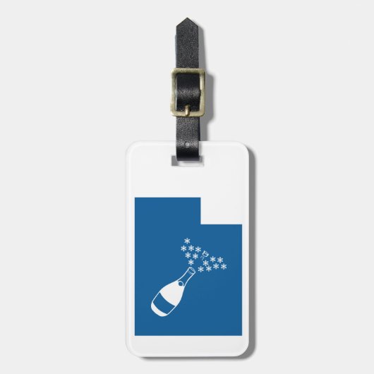 Mooi Utah Bagagelabel (Voorkant verticaal)