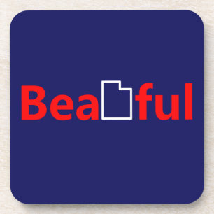 Mooi Utah Bier Onderzetter