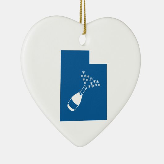 Mooi Utah Keramisch Ornament (Rechts)