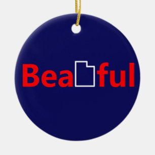 Mooi Utah Keramisch Ornament