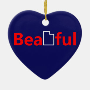 Mooi Utah Keramisch Ornament