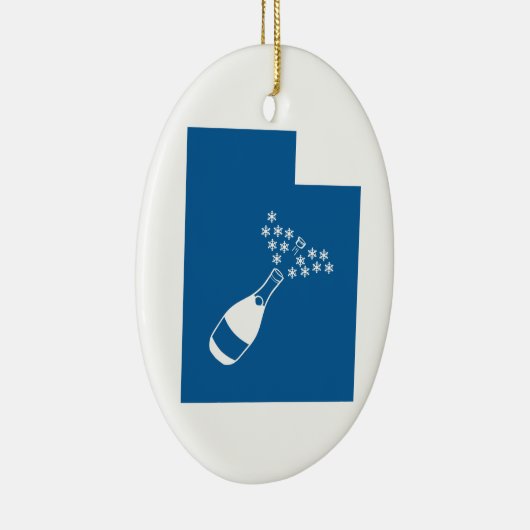 Mooi Utah Keramisch Ornament (Rechts)