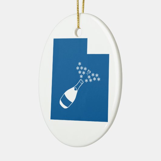 Mooi Utah Keramisch Ornament (Links)