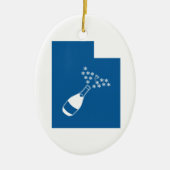 Mooi Utah Keramisch Ornament (Voorkant)