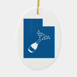 Mooi Utah Keramisch Ornament