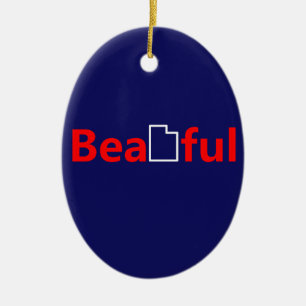 Mooi Utah Keramisch Ornament