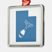 Mooi Utah Metalen Ornament (Links)