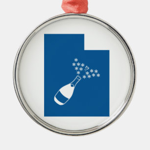 Mooi Utah Metalen Ornament