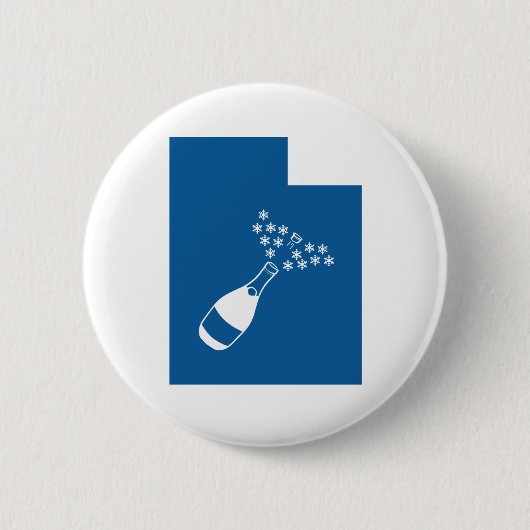 Mooi Utah Ronde Button 5,7 Cm (Voorkant)