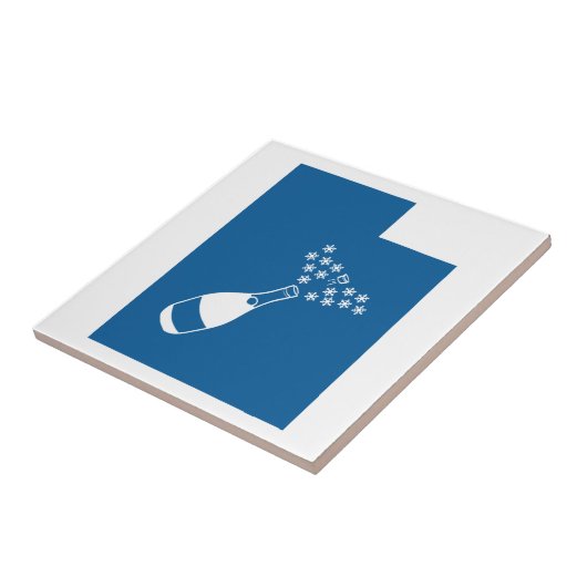 Mooi Utah Tegeltje (Zijkant)