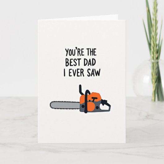 Mooi Vadersdag Knipkaart Kaart (Voorkant)
