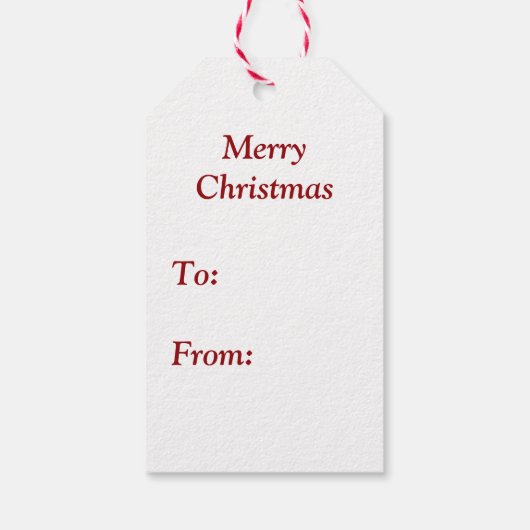 Mooi vakantiepaard met kardinaal cadeaulabel (Achterkant)