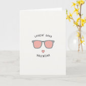 Mooi Valentijnkaartje Kaart (Gele Bloem)