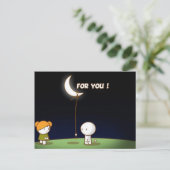 Mooi Valentijns Briefkaart voor jou (Staand voorkant)