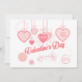 Mooi Valentijnsdag Moderne design Boho Feestdagenkaart (Voorkant)