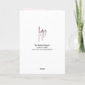 Mooi van je! Happy Birthday Dangles Kaart (Achterkant)