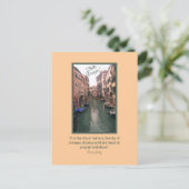 MOOI VENETIË/Bella Venezia! Briefkaart (Staand voorkant)