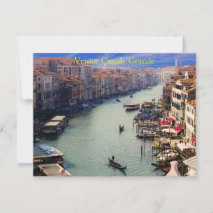 Mooi Venetië - Grande Canale Italië Briefkaart
