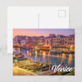 Mooi Venetië, Italië Briefkaart (Voorkant / Achterkant)