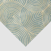 Mooi, ventilator, kunstdeco, patroon, groene kleur tissuepapier (Detail)