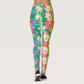 Mooi ventilatorpatroon leggings (Achterkant)