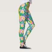 Mooi ventilatorpatroon leggings (Rechts)