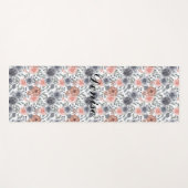 Mooi ventilatorpatroon yogamat (Voorkant (horizontaal))