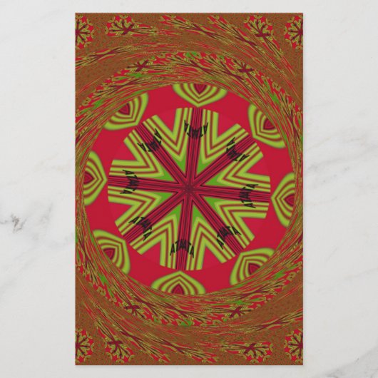 Mooi Verbazingwekkend Afrika kan Traditioneel Ontw Briefpapier (Voorkant)