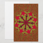 Mooi Verbazingwekkend Afrika kan Traditioneel Ontw Briefpapier (Voorkant / Achterkant)