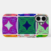 Mooi verbazingwekkend Afrikaans geruit print patro Case-Mate iPhone Case (Achterkant (horizontaal))