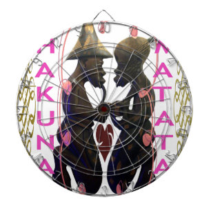 Mooi Verbazingwekkend Afrikaans Paar: Een Romantis Dartbord