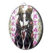 Mooi Verbazingwekkend Afrikaans Paar: Een Romantis Dartbord (Voorkant Rechts)