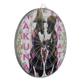 Mooi Verbazingwekkend Afrikaans Paar: Een Romantis Dartbord (Voorkant Links)