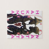 Mooi Verbazingwekkend Afrikaans Paar: Een Romantis Legpuzzel (Horizontaal)